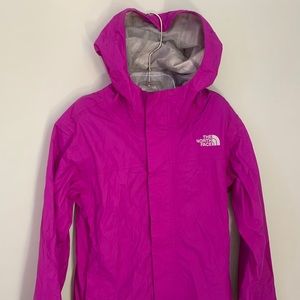 Girls Purple North Face Jacket